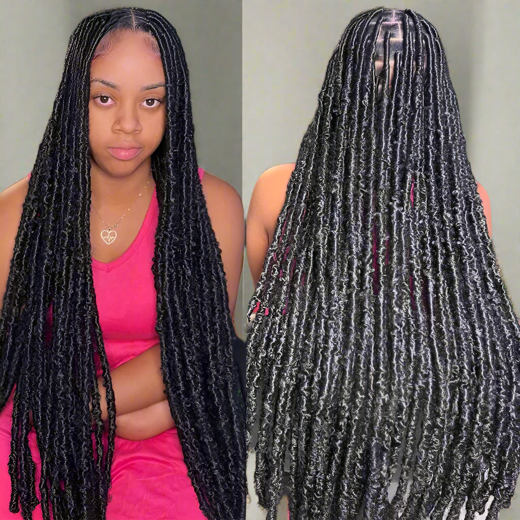 Synthetic Full Lace Wigs Twist Braided