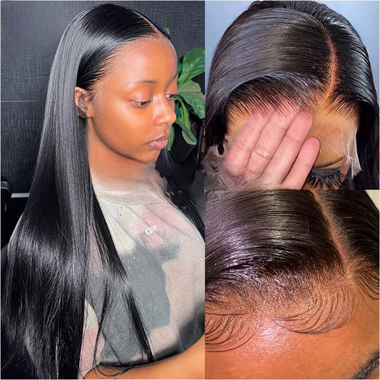 Real Invisible HD Lace  Front Wig