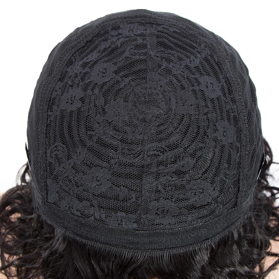 Pixie Kinky Curly Human Hair Wigs