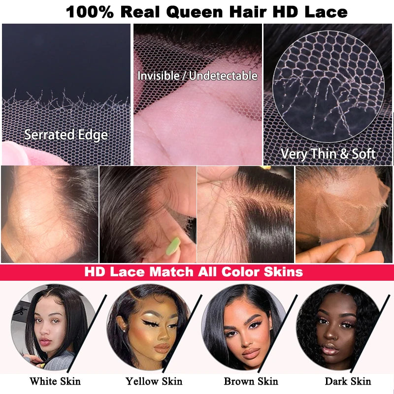 Full HD Lace Front Wig Raw Hair