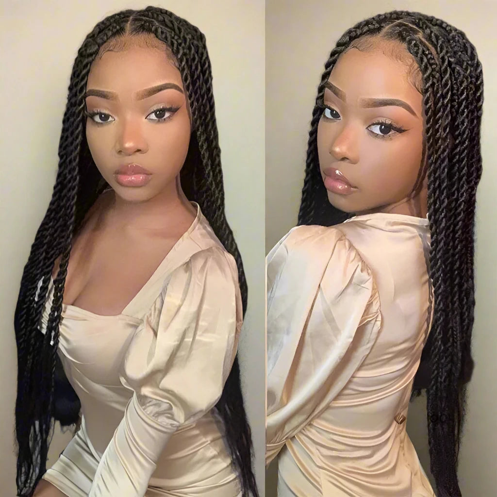 Senegalese Twist Braids Pre Plucked