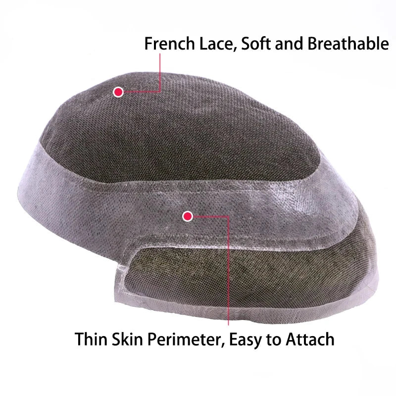 Toupee For Men Lace Frontal
