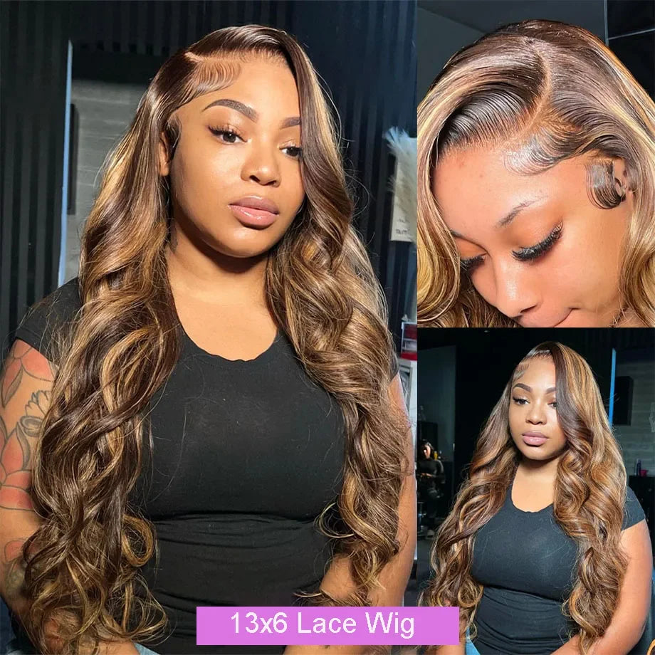 Lace Frontal Human Hair Honey Blonde