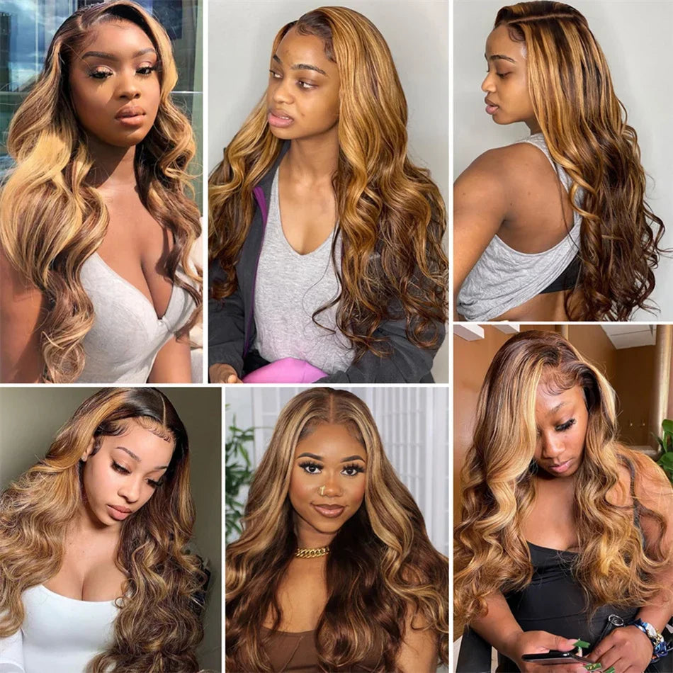 Lace Frontal Human Hair Honey Blonde