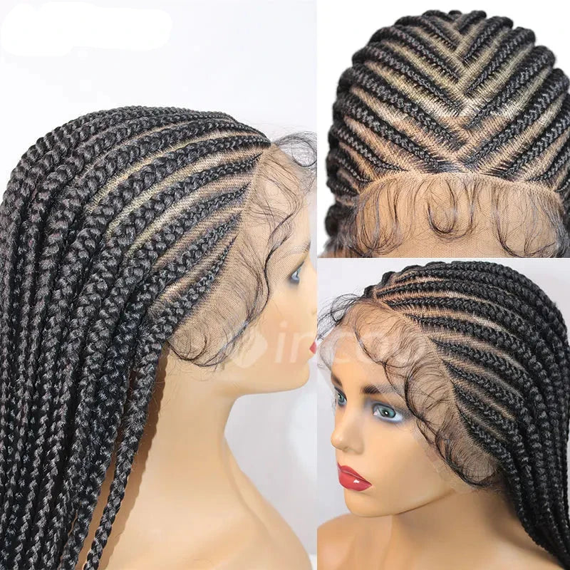 Jumbo Braided Full Lace Front Wig