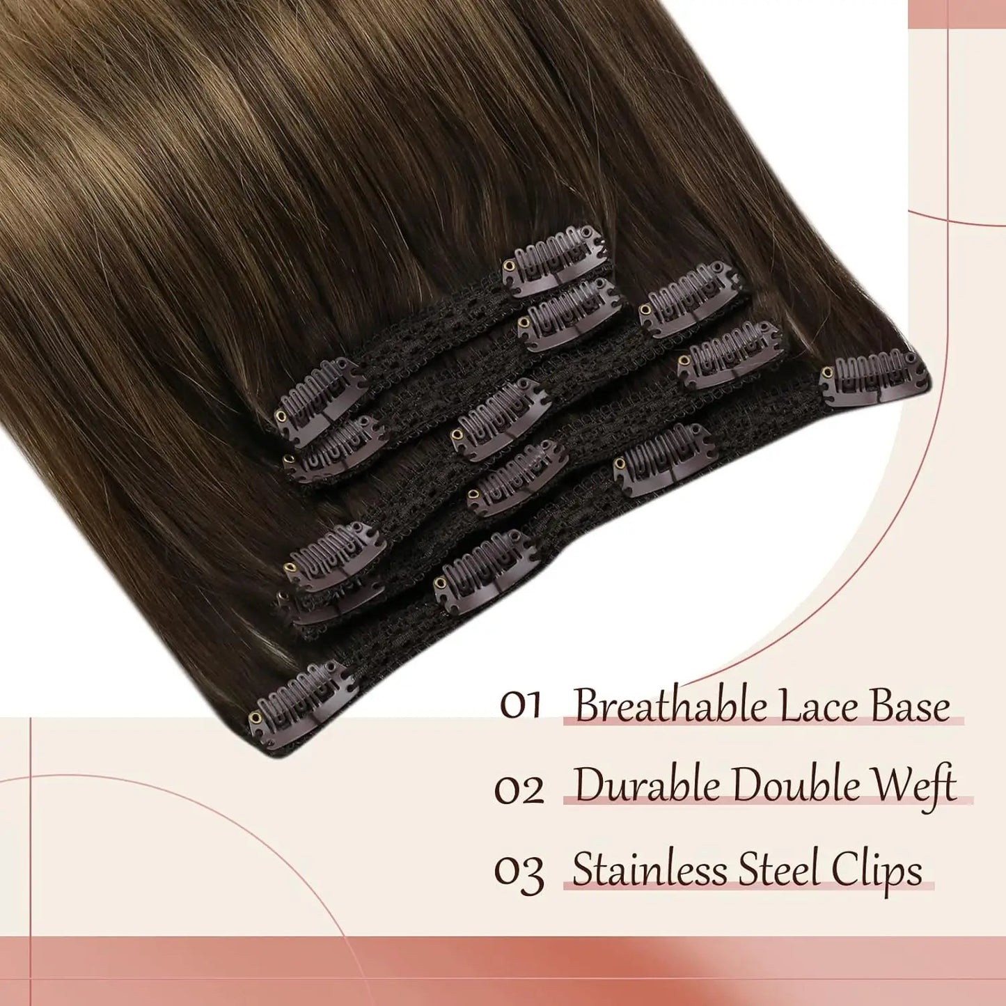 Clip in Human Hair Extensions