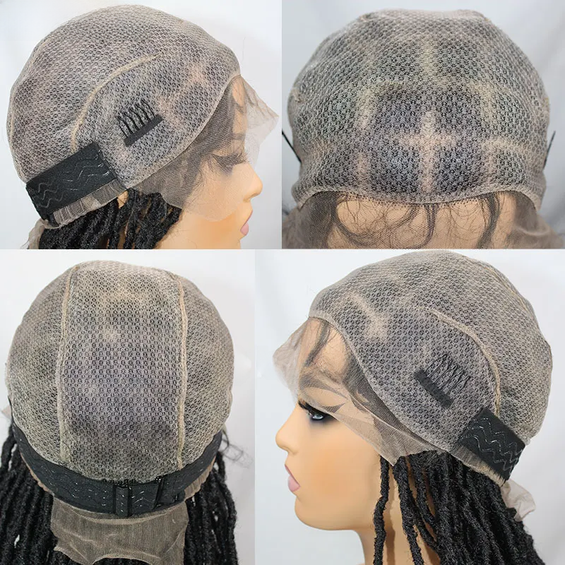 Synthetic Full Lace Wigs Twist Braided