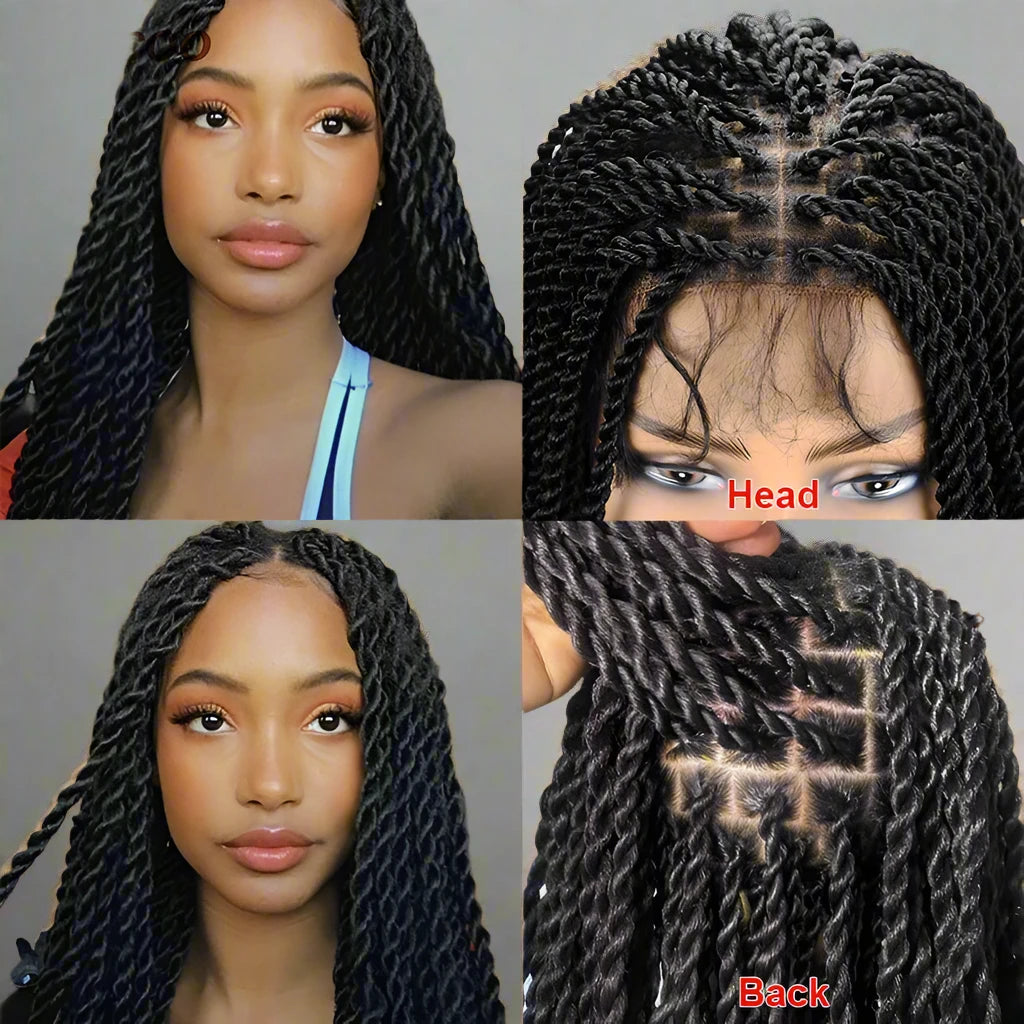Senegalese Twist Braids Pre Plucked