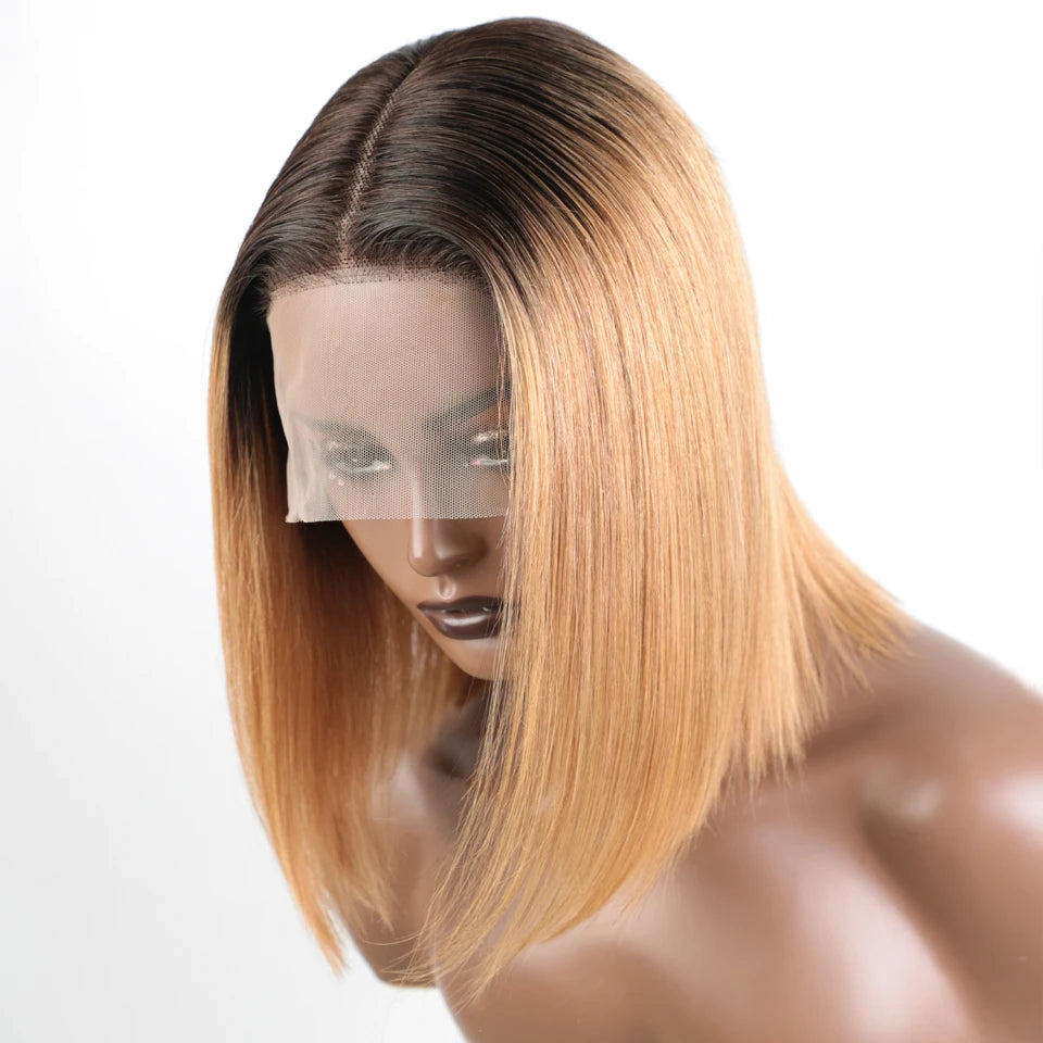 Straight Lace Front Human Hair Wigs